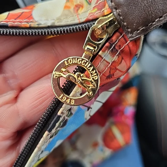 Limited Edition Mary Katrantzou By Longchamp Folding Handbag - Picture 4 of 11